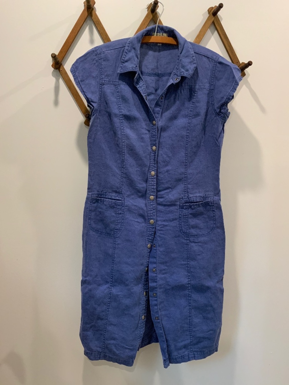 Vintage The Territory Ahead Linen Dress